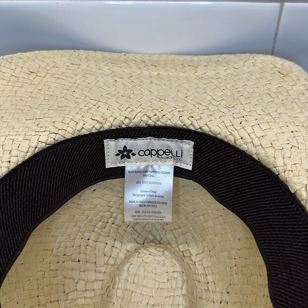 Cappelli Straworlds Cowboy Hat-NWOT - Picture 6 of 9